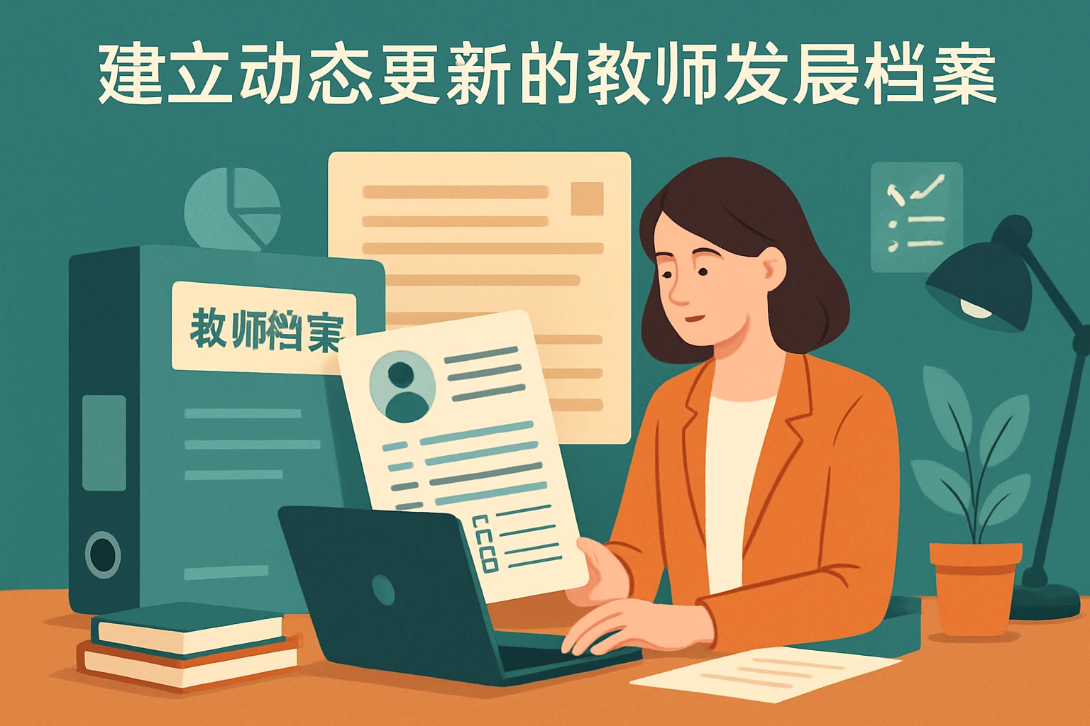 建立动态更新的教师发展档案