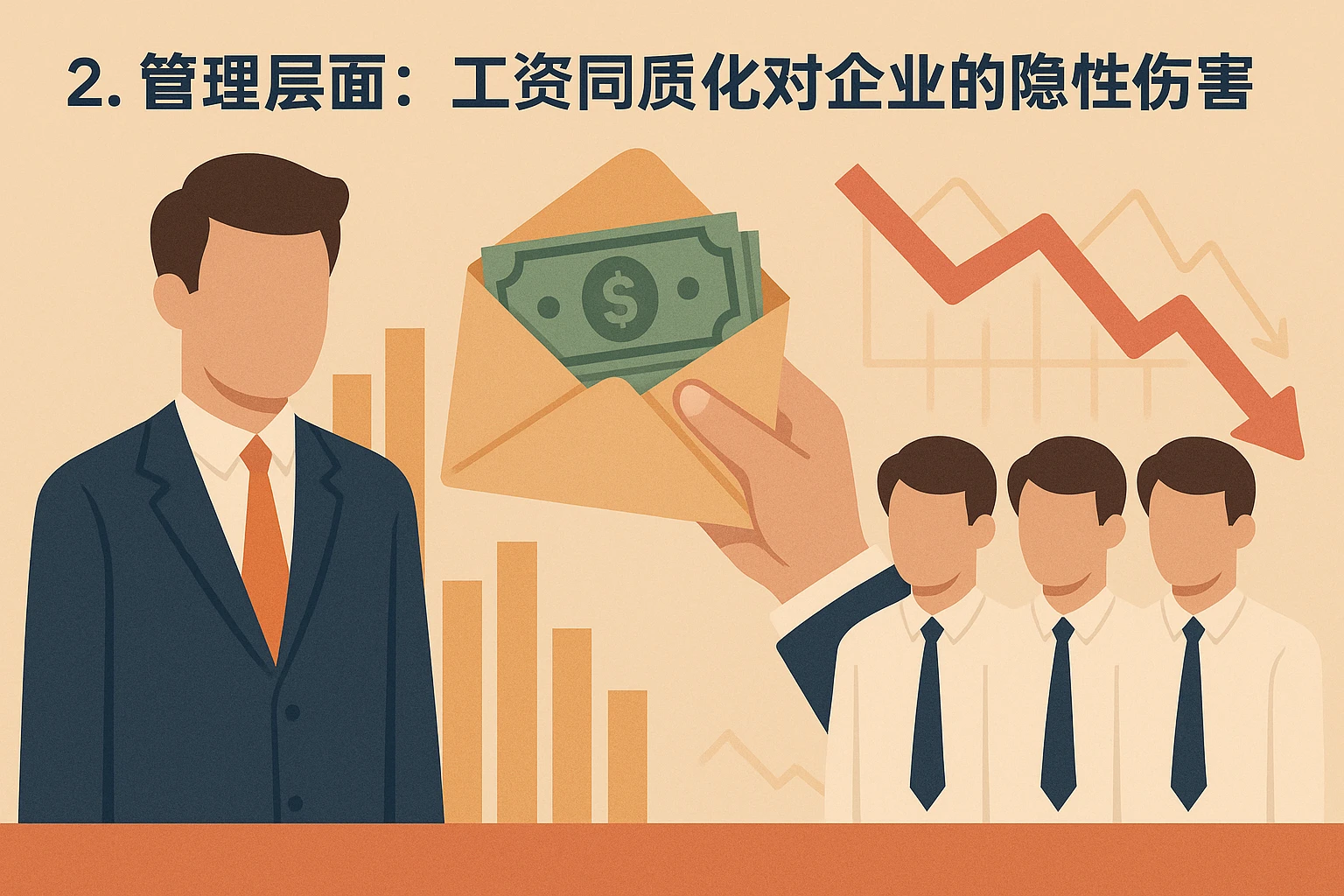 2. 管理层面:工资同质化对企业的隐性伤害