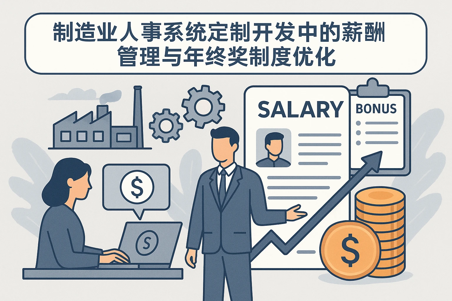 制造业人事系统定制开发中的薪酬管理与年终奖制度优化