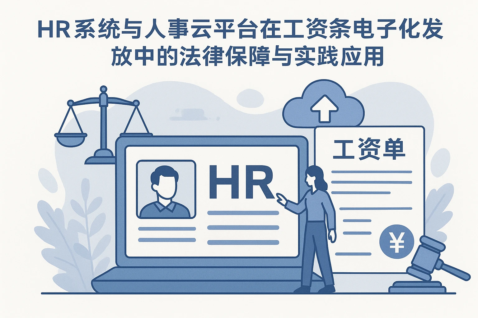 HR系统与人事云平台在工资条电子化发放中的法律保障与实践应用