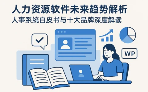 人力资源软件未来趋势解析：人事系统白皮书与十大品牌深度解读
