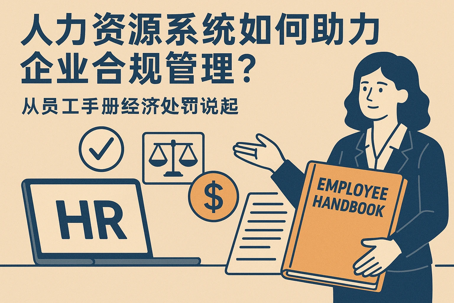人力资源系统如何助力企业合规管理?从员工手册经济处罚说起