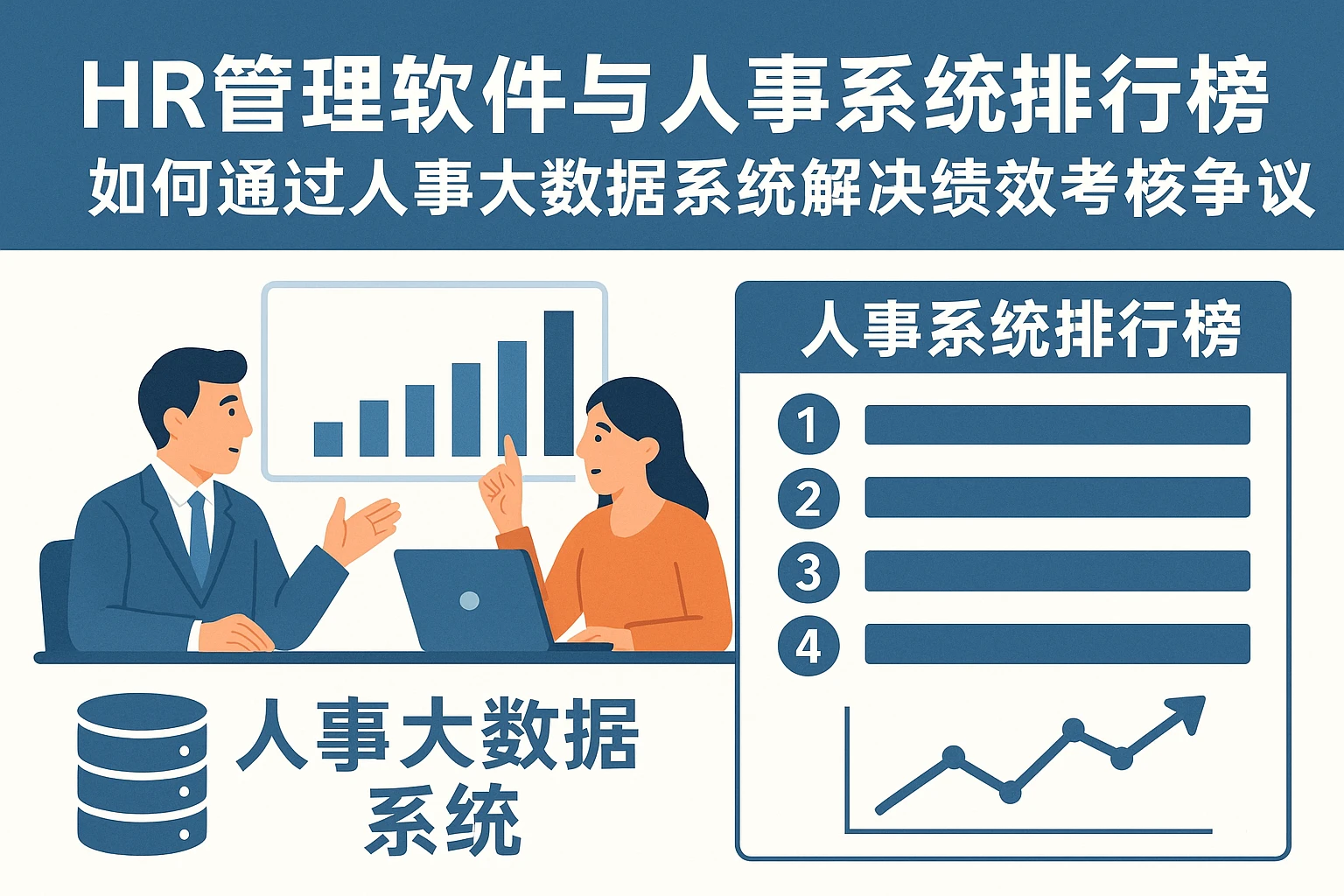 HR管理软件与人事系统排行榜:如何通过人事大数据系统解决绩效考核争议