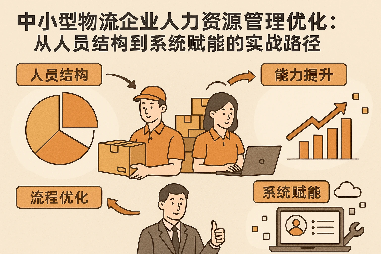 中小型物流企业人力资源管理优化:从人员结构到系统赋能的实战路径