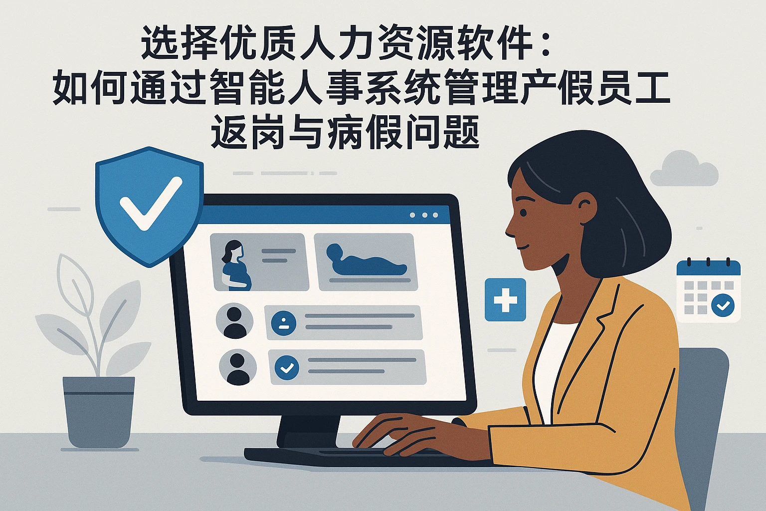 选择优质人力资源软件:如何通过智能人事系统管理产假员工返岗与病假问题