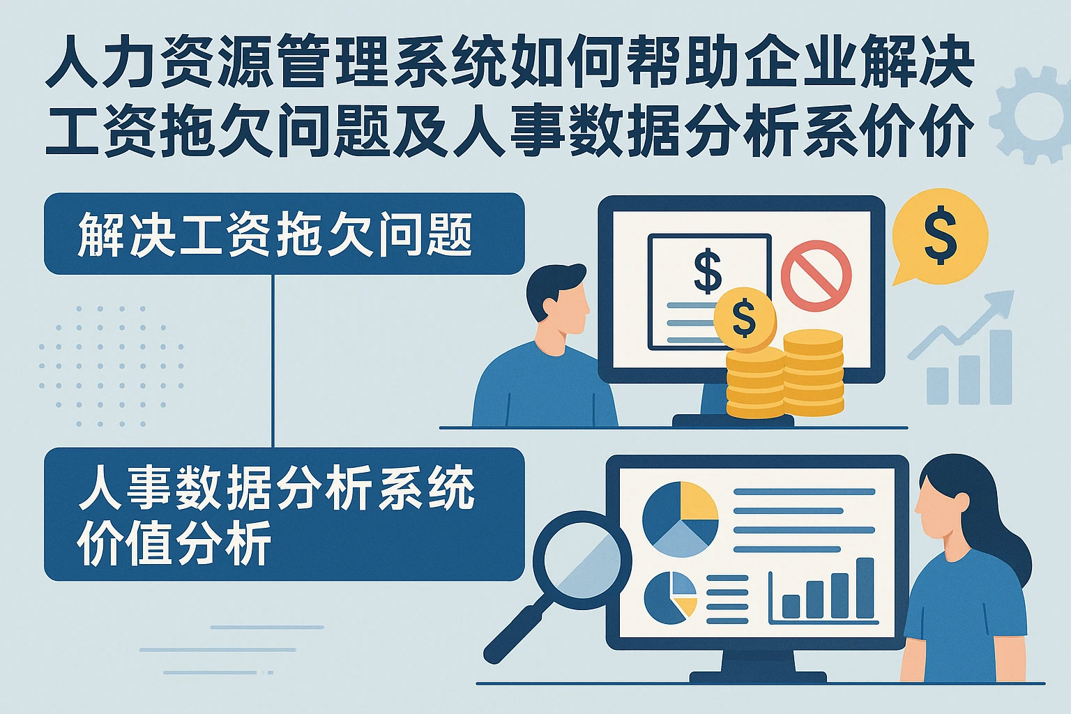 人力资源管理系统如何帮助企业解决工资拖欠问题及人事数据分析系统价值分析