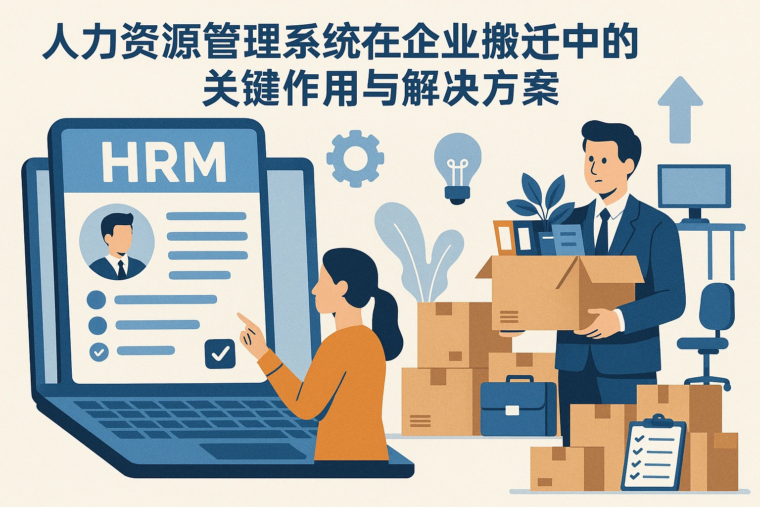 人力资源管理系统在企业搬迁中的关键作用与解决方案