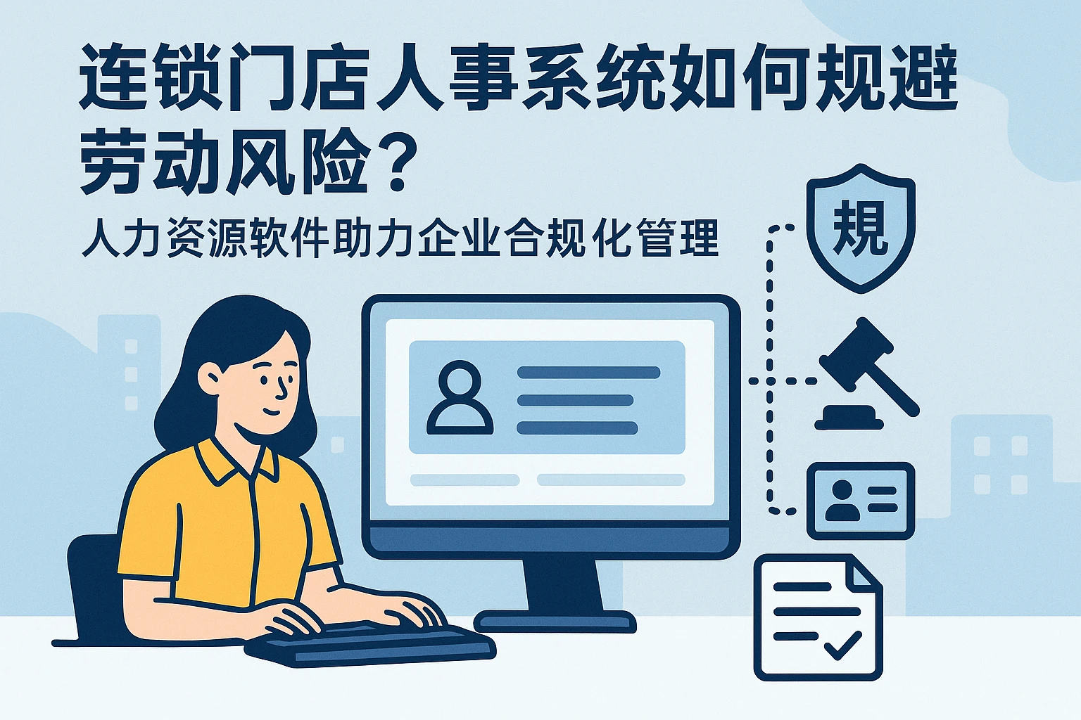 连锁门店人事系统如何规避劳动风险？人力资源软件助力企业合规化管理