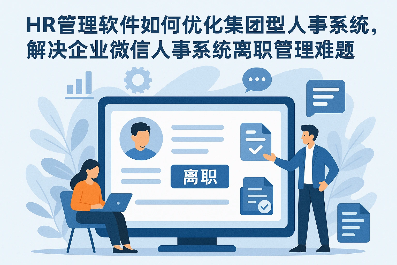 HR管理软件如何优化集团型人事系统，解决企业微信人事系统离职管理难题