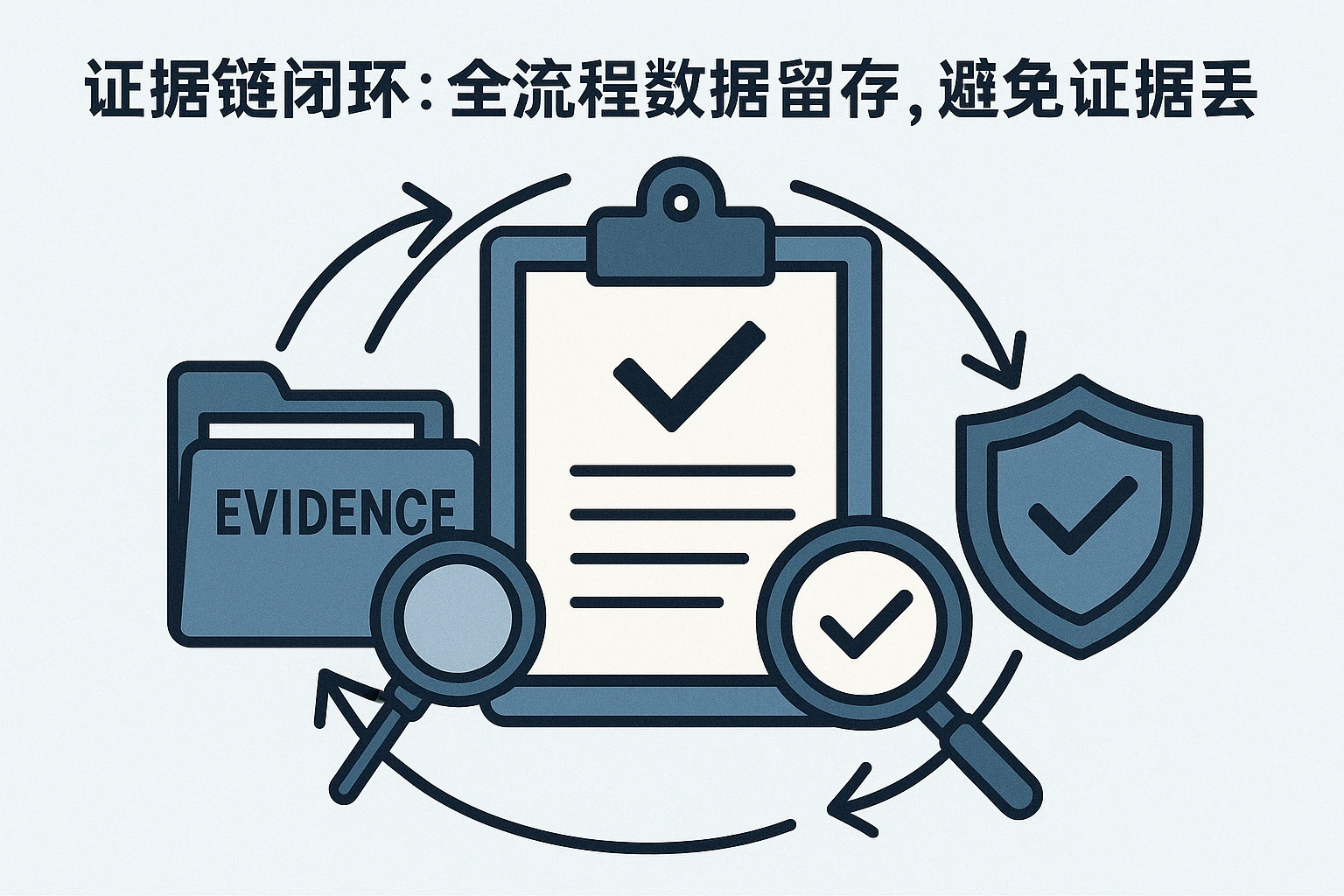 2. 证据链闭环:全流程数据留存,避免证据丢失