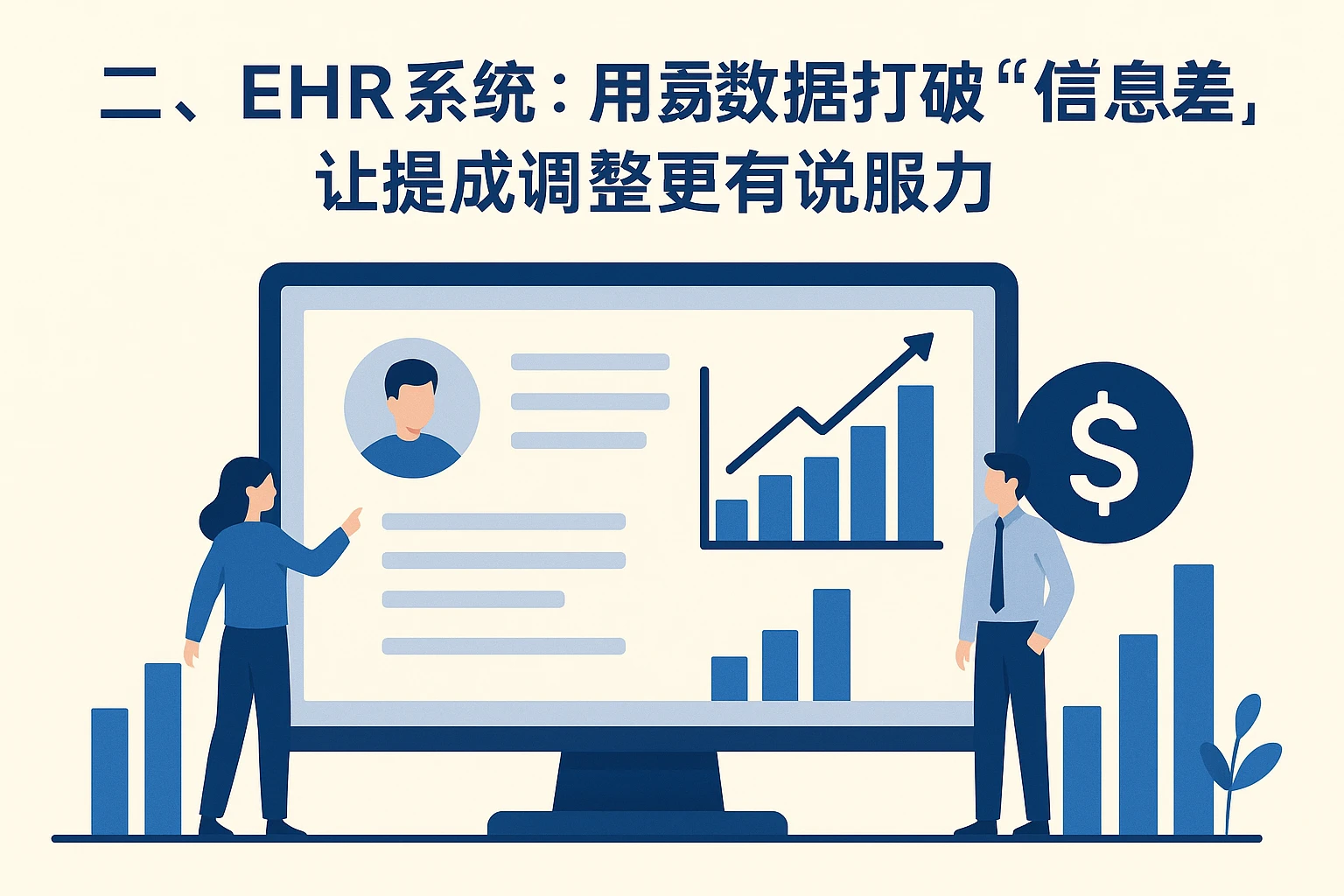 二、EHR系统：用数据打破“信息差”，让提成调整更有说服力