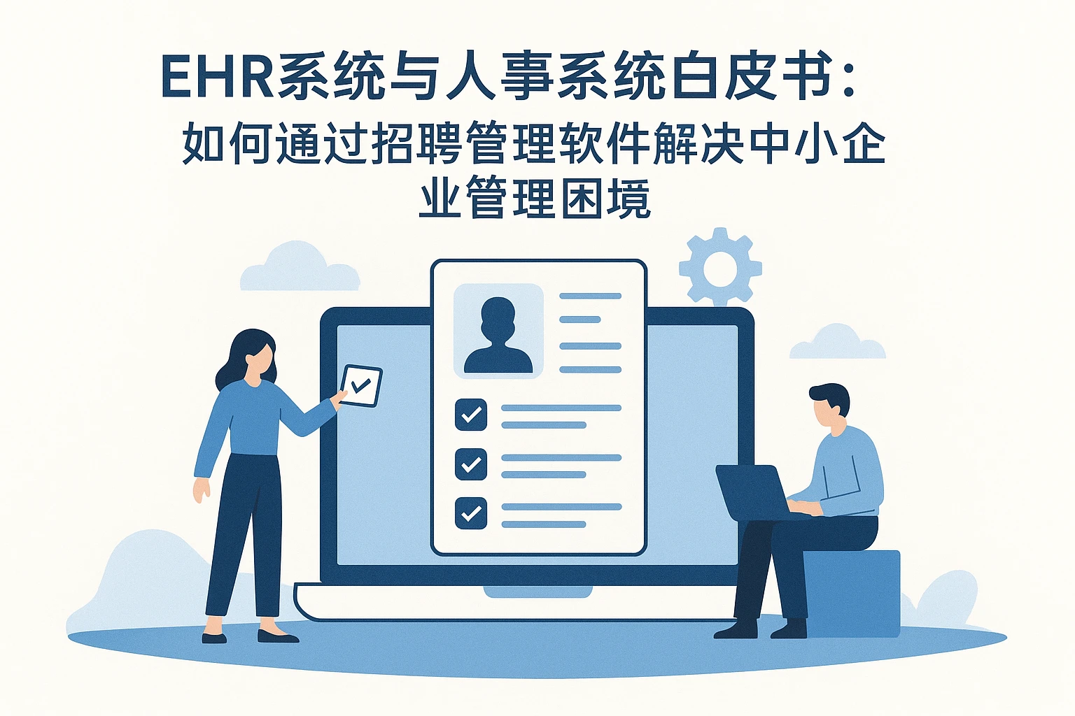 EHR系统与人事系统白皮书：如何通过招聘管理软件解决中小企业管理困境
