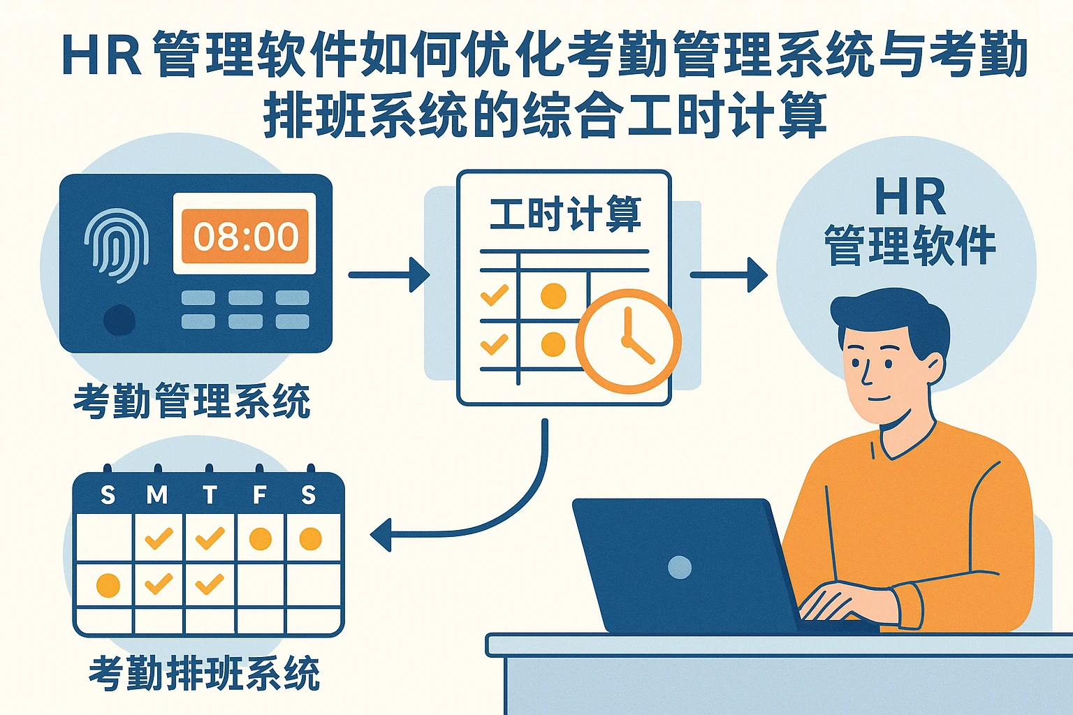 HR管理软件如何优化考勤管理系统与考勤排班系统的综合工时计算