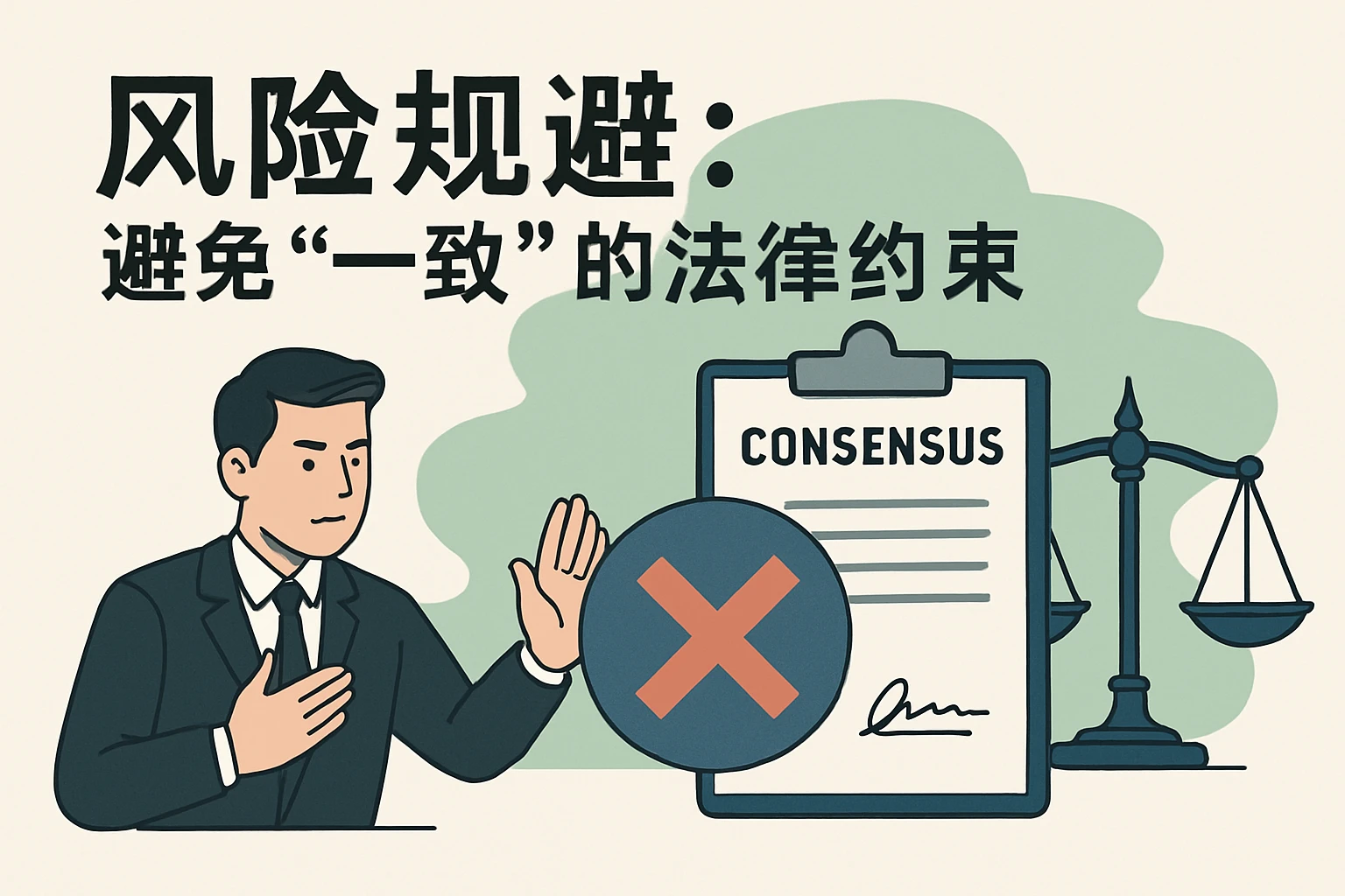 2. 风险规避：避免“协商一致”的法律约束
