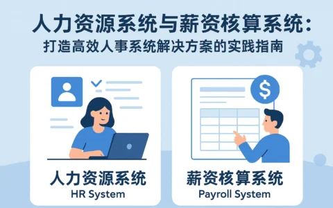 人力资源系统与薪资核算系统：打造高效人事系统解决方案的实践指南
