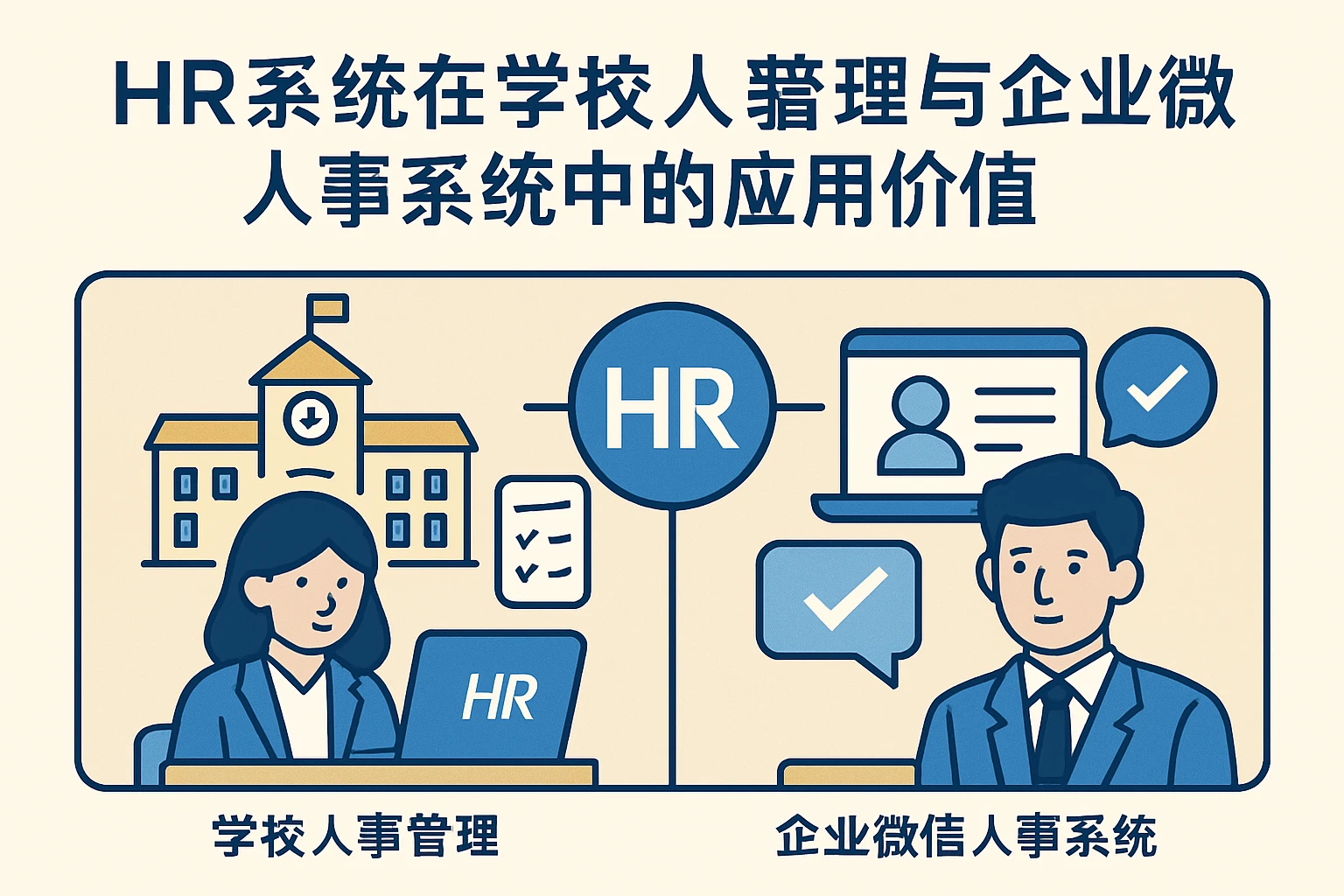 HR系统在学校人事管理与企业微信人事系统中的应用价值