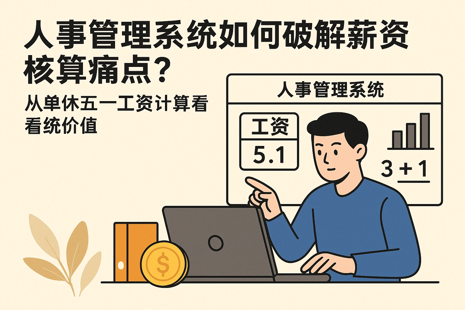 人事管理系统如何破解薪资核算痛点？从单休五一工资计算看系统价值