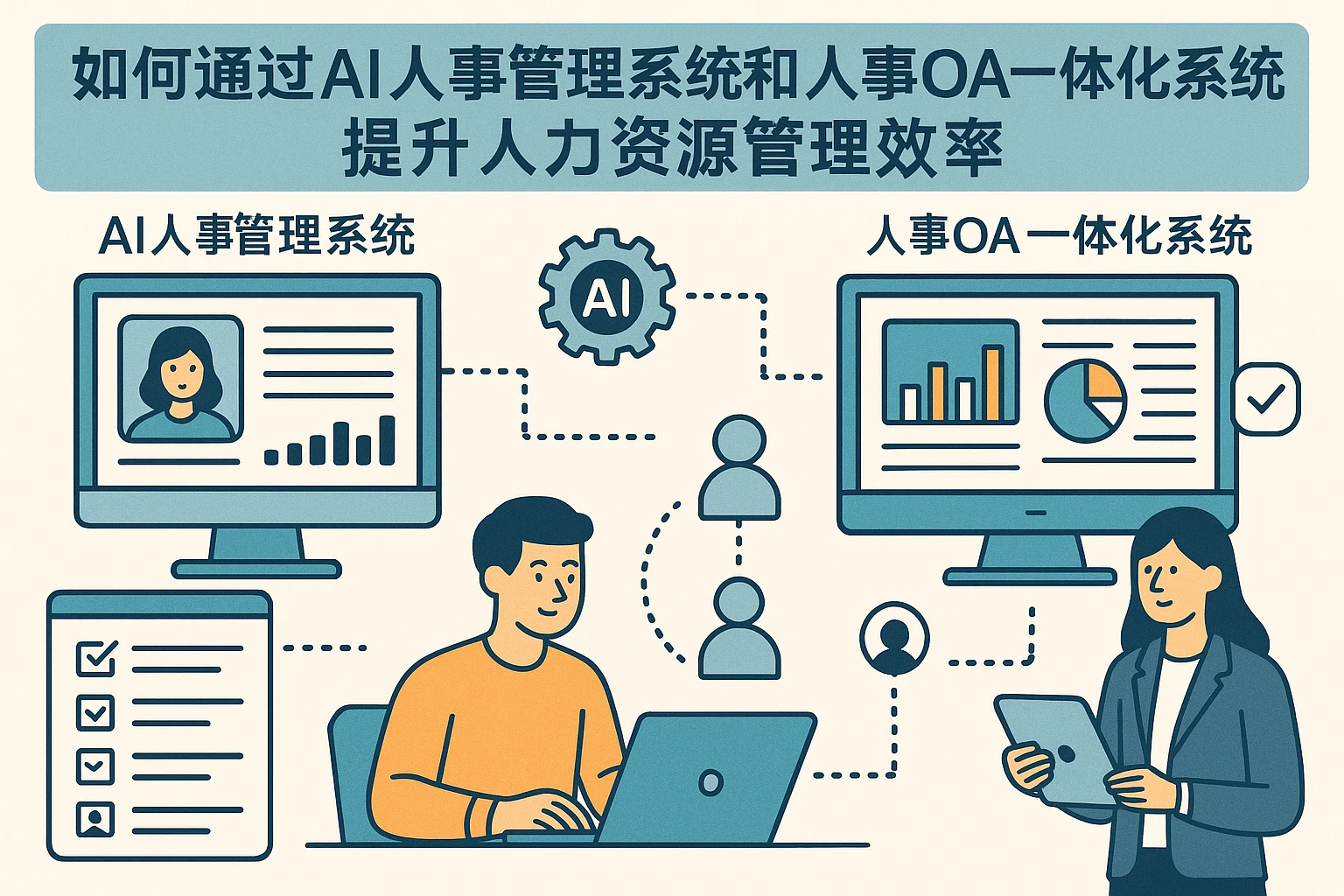 如何通过AI人事管理系统和人事OA一体化系统提升人力资源管理效率