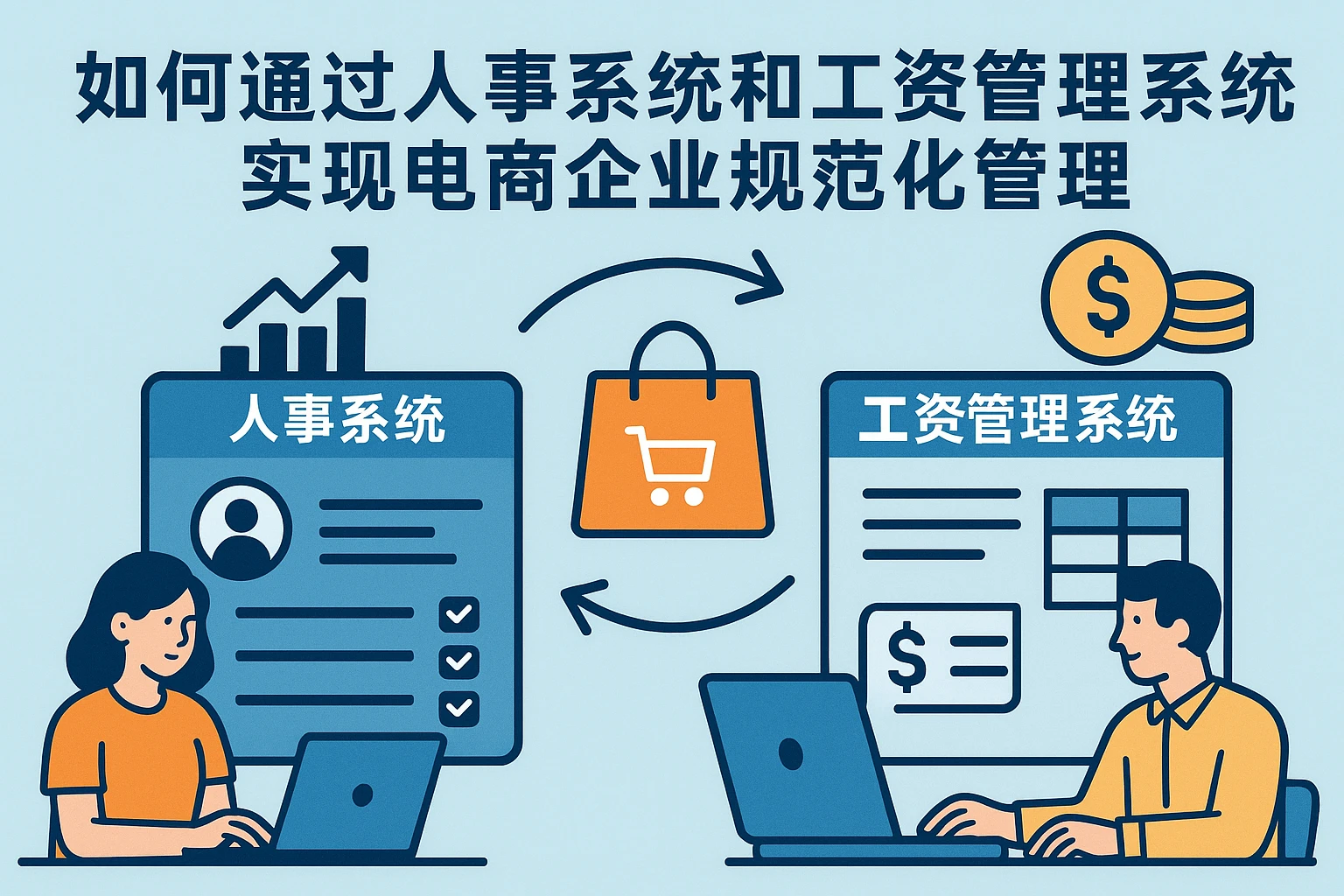 如何通过人事系统和工资管理系统实现电商企业规范化管理