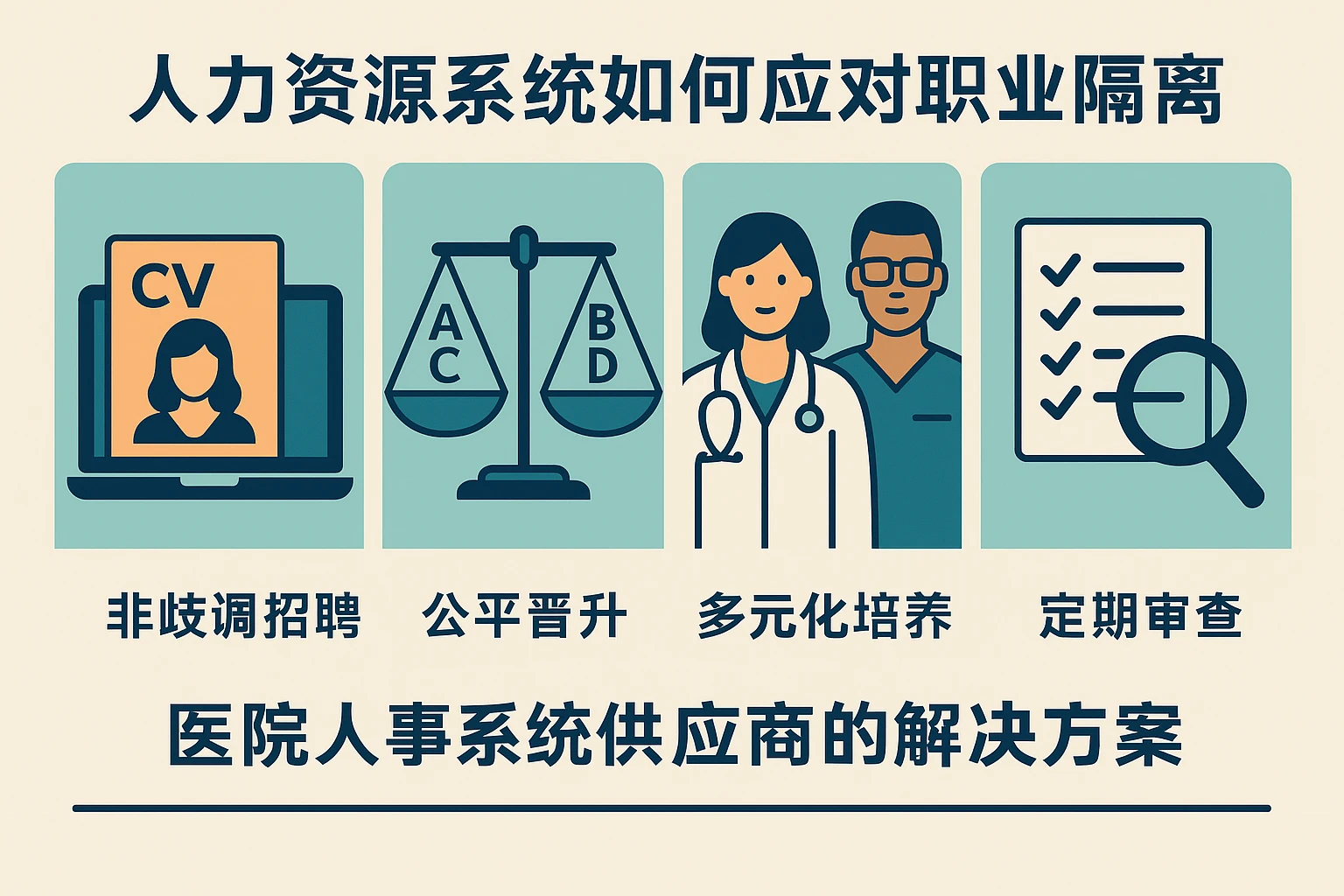 人力资源系统如何应对职业隔离:医院人事系统供应商的解决方案
