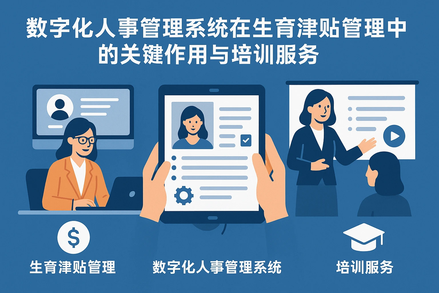 数字化人事管理系统在生育津贴管理中的关键作用与培训服务