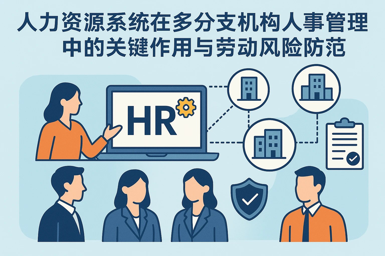 人力资源系统在多分支机构人事管理中的关键作用与劳动风险防范