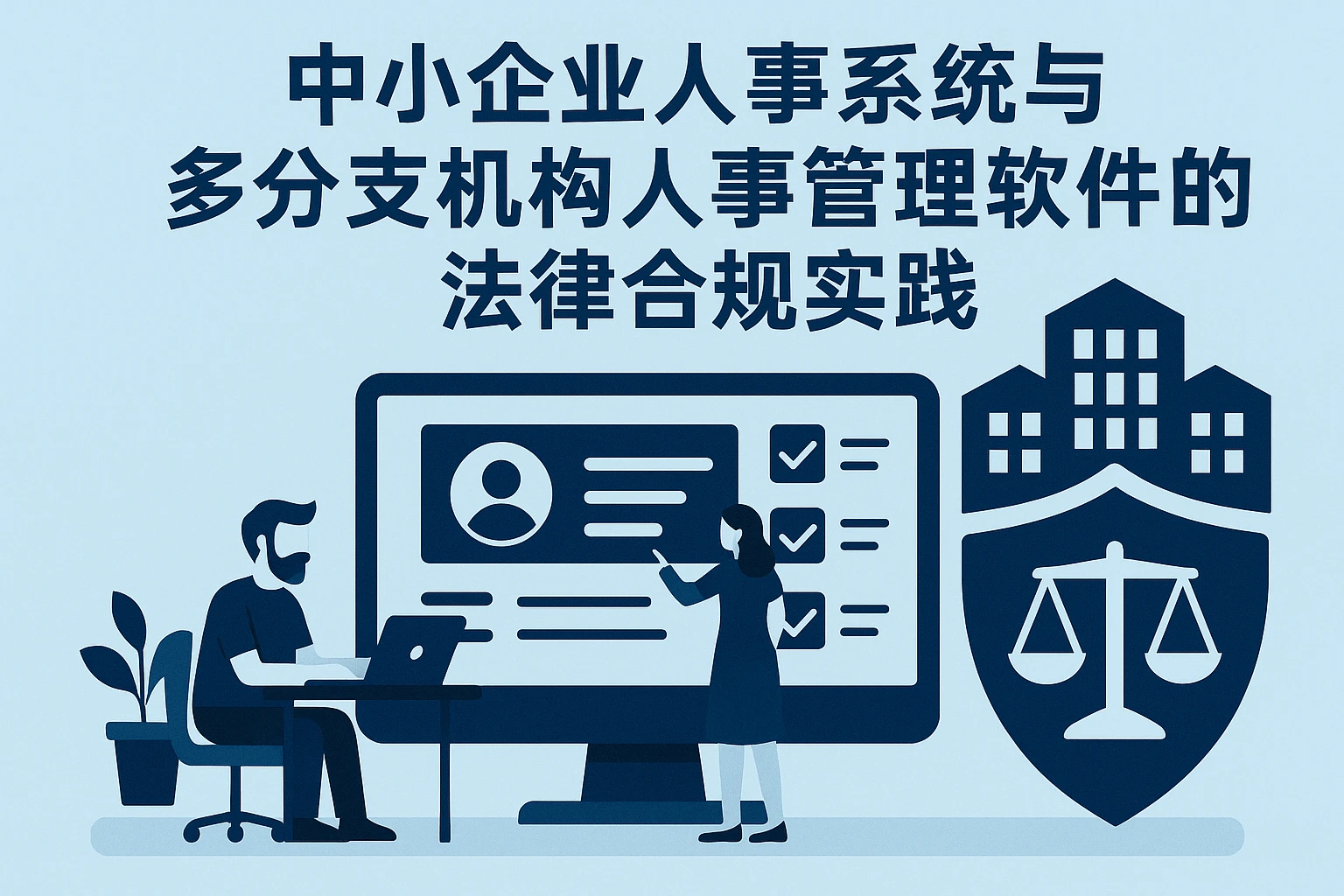 中小企业人事系统与多分支机构人事管理软件的法律合规实践