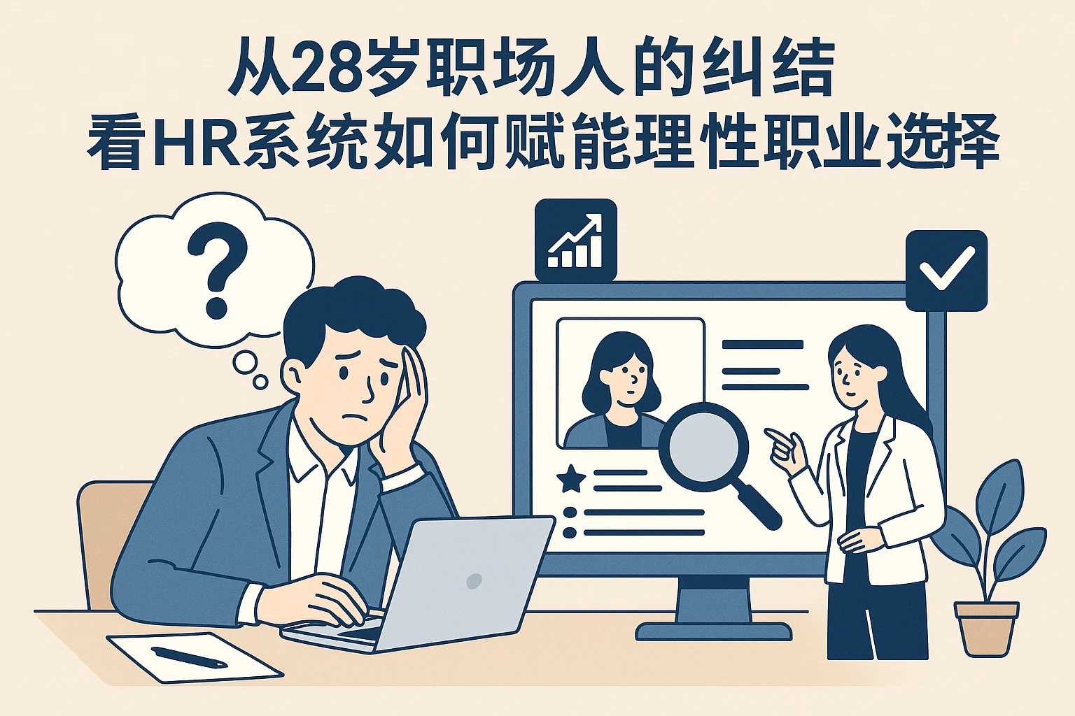 从28岁职场人的纠结看HR系统如何赋能理性职业选择