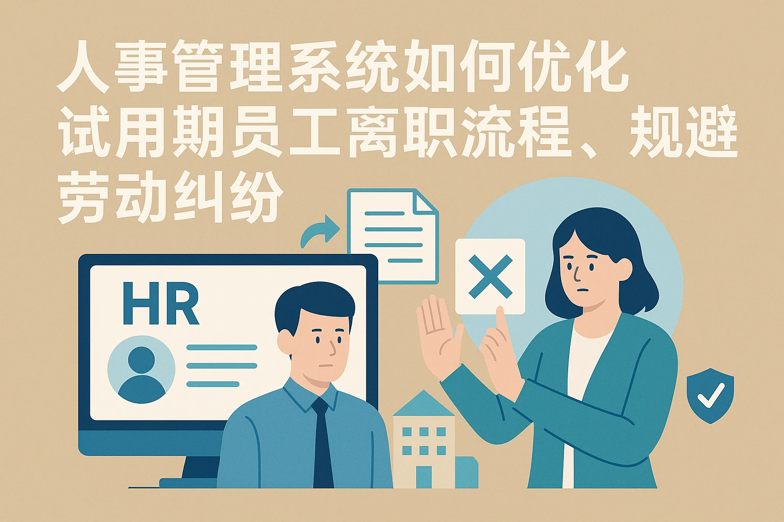 人事管理系统如何优化试用期员工离职流程,规避劳动纠纷