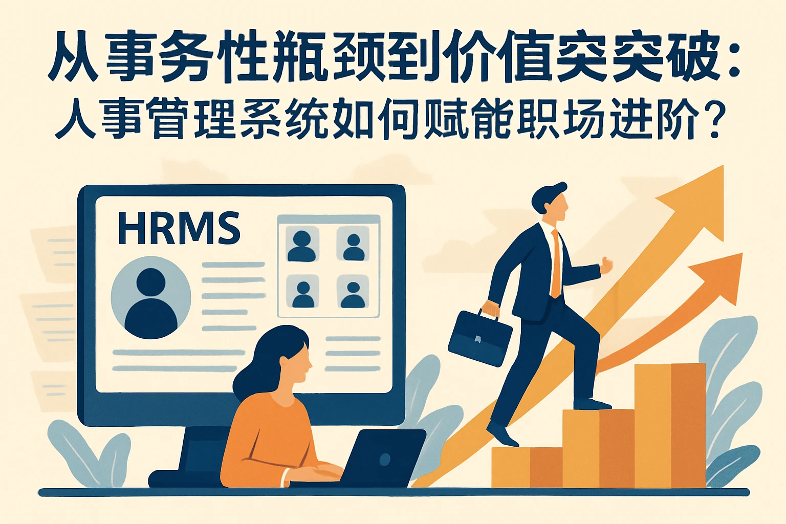从事务性瓶颈到价值突破：人事管理系统如何赋能职场进阶？