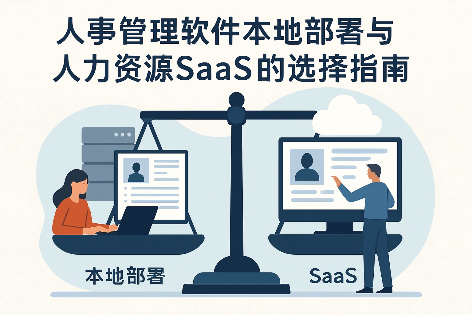 人事管理软件本地部署与人力资源SaaS的选择指南