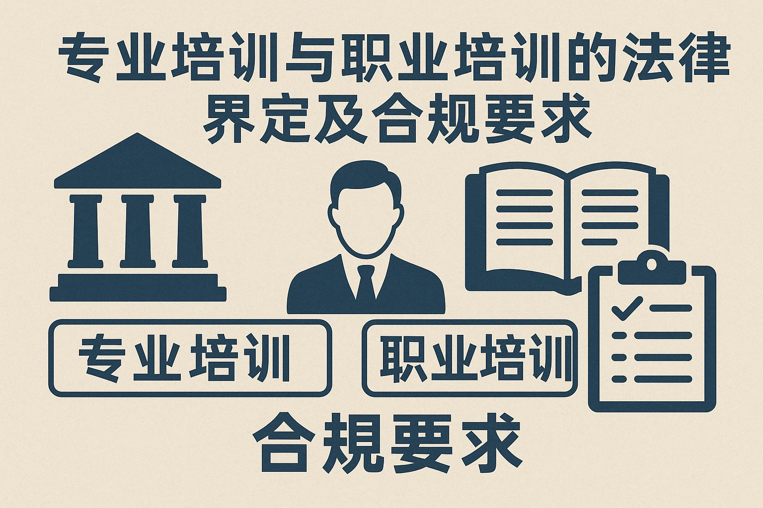 专业培训与职业培训的法律界定及合规要求
