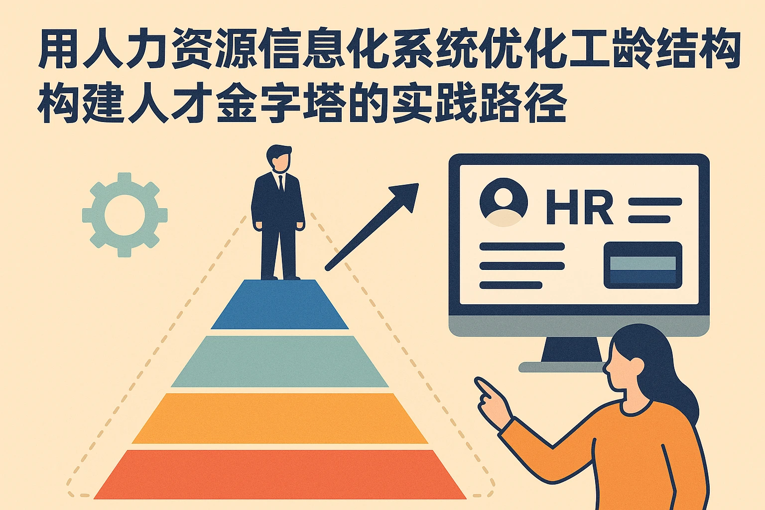用人力资源信息化系统优化工龄结构：构建人才金字塔的实践路径