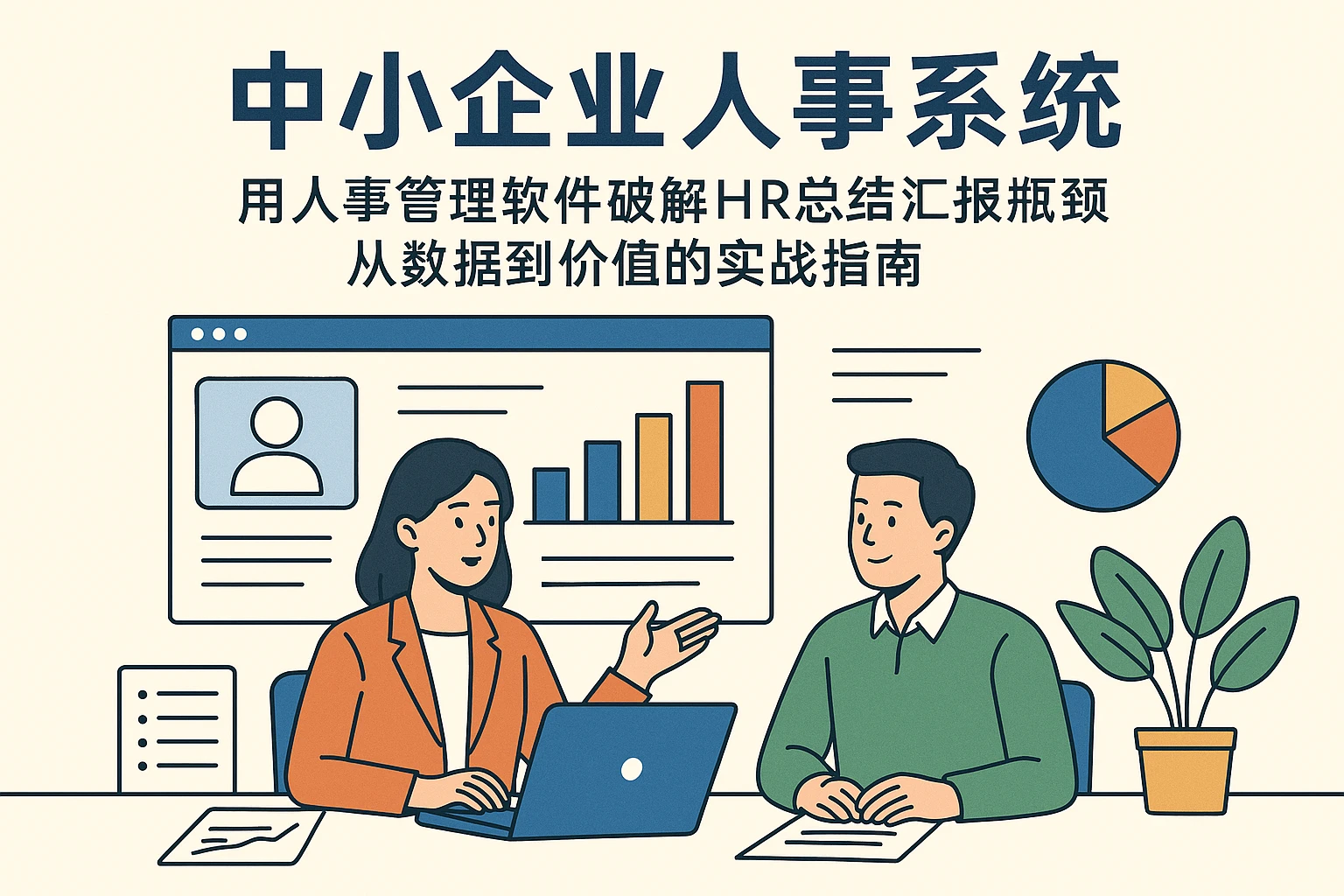 中小企业人事系统:用人事管理软件破解HR总结汇报瓶颈,从数据到价值的实战指南
