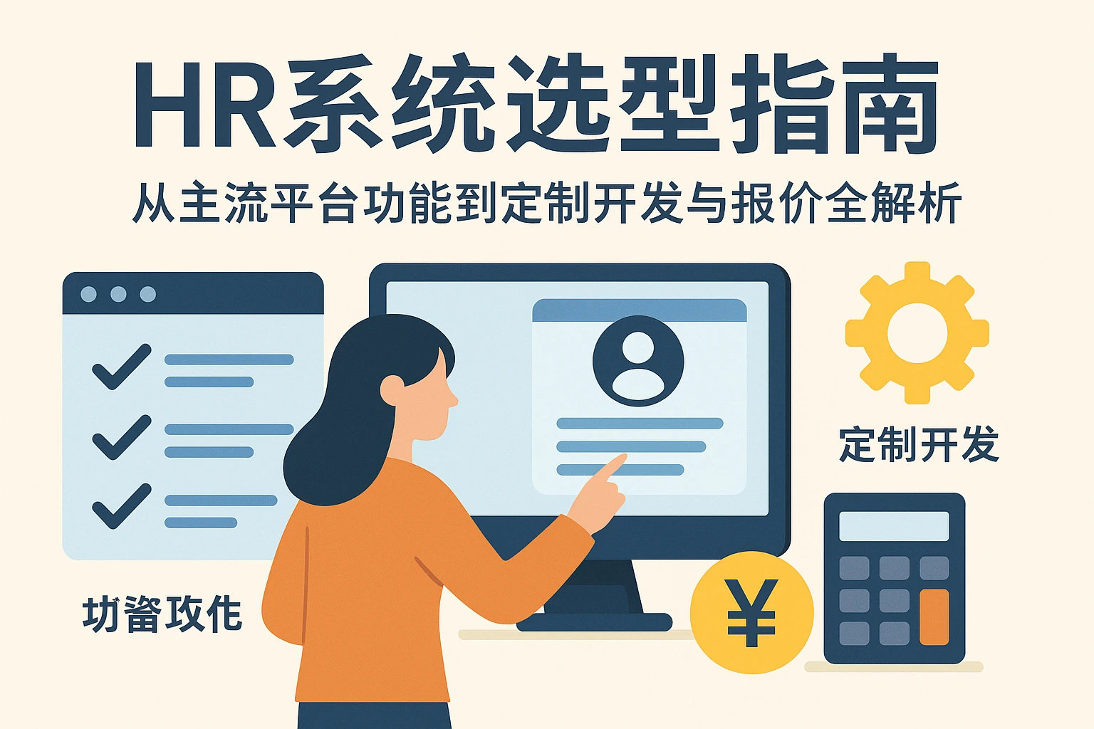 HR系统选型指南：从主流平台功能到定制开发与报价全解析