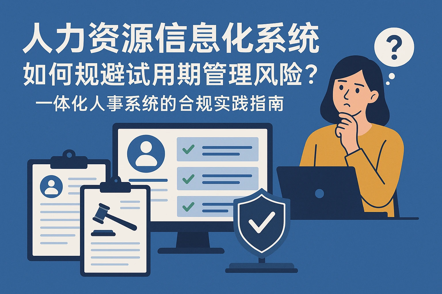 人力资源信息化系统如何规避试用期管理风险?一体化人事系统的合规实践指南