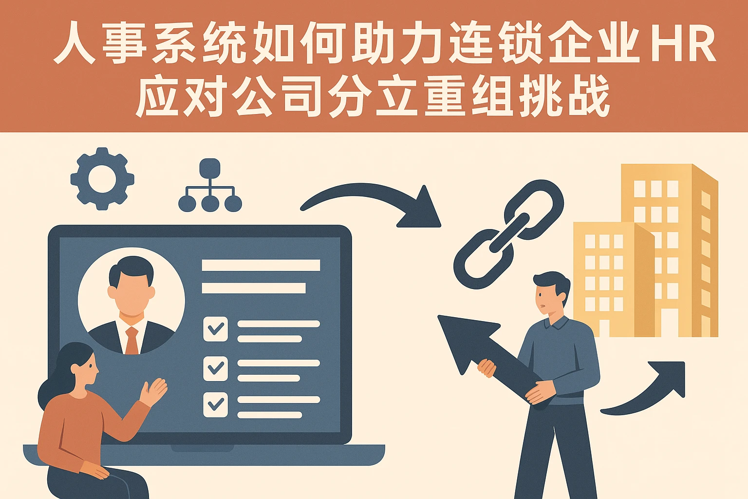 人事系统如何助力连锁企业HR系统应对公司分立重组挑战