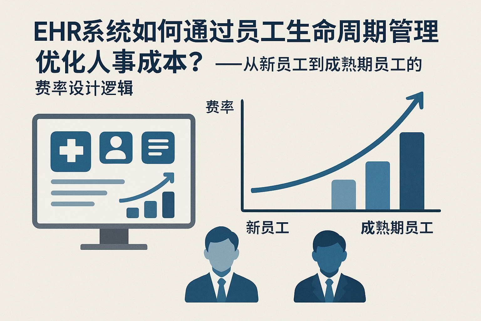 EHR系统如何通过员工生命周期管理优化人事成本?——从新员工到成熟期员工的费率设计逻辑