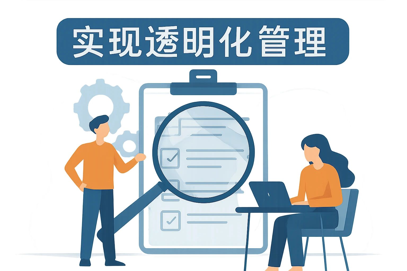 实现透明化管理