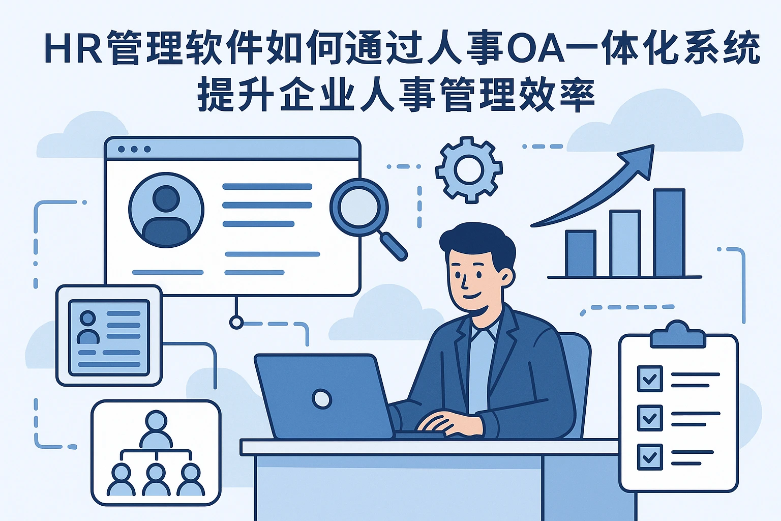 HR管理软件如何通过人事OA一体化系统提升企业人事管理效率