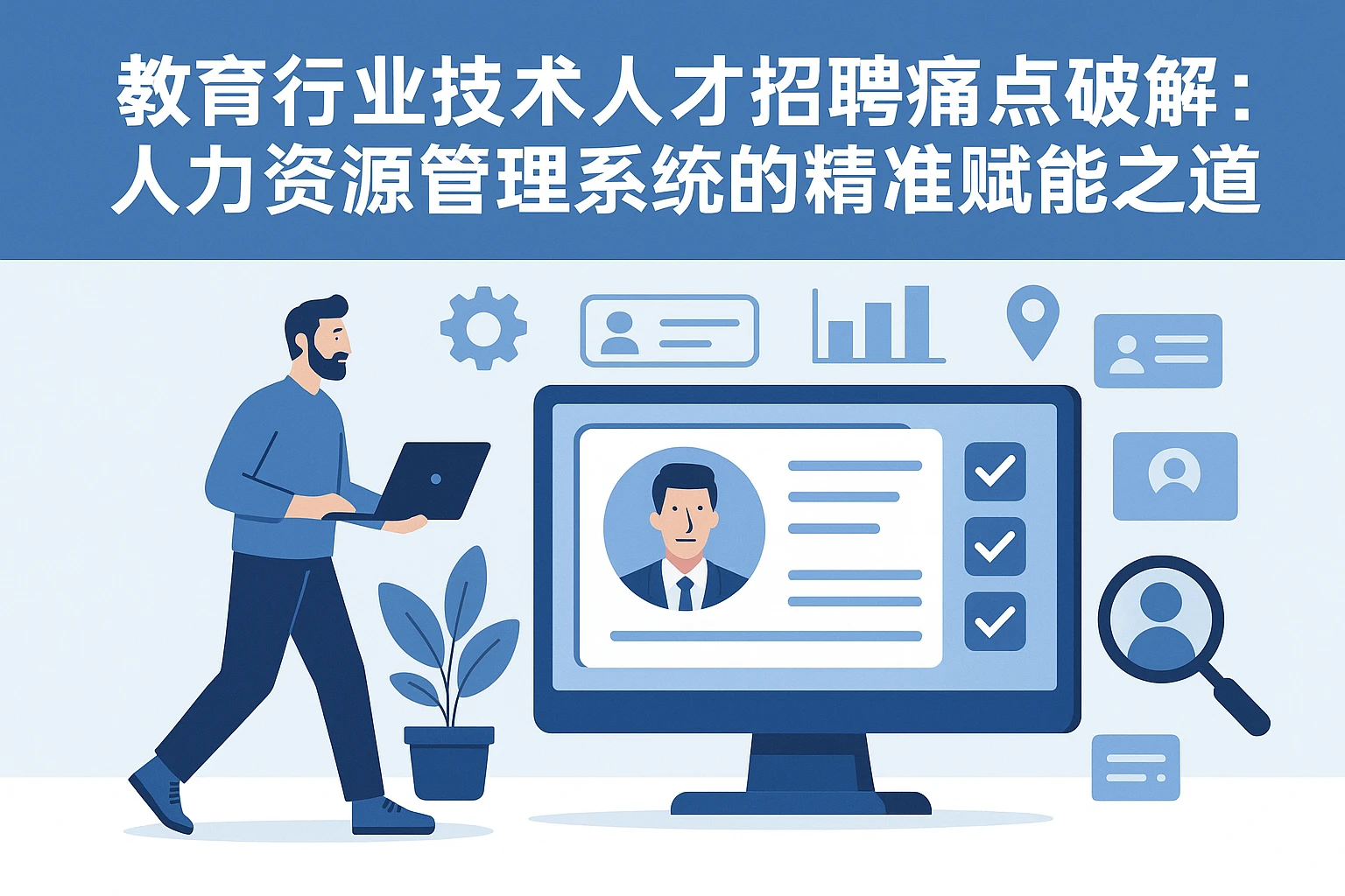 教育行业技术人才招聘痛点破解：人力资源管理系统的精准赋能之道