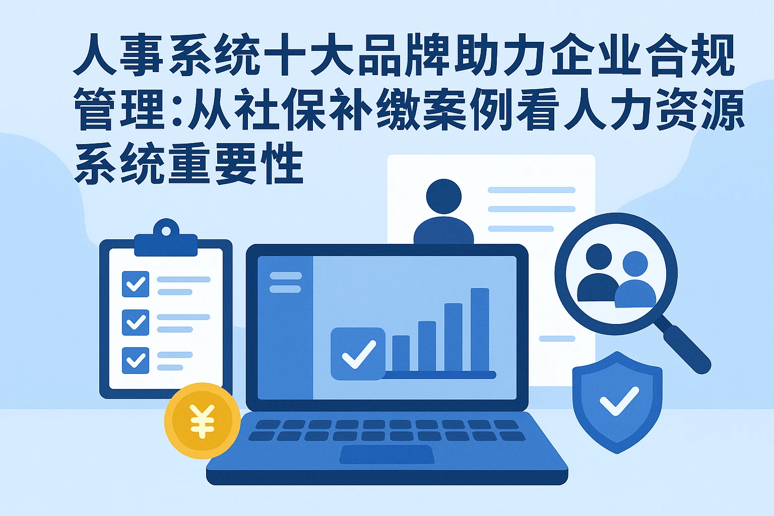 人事系统十大品牌助力企业合规管理：从社保补缴案例看人力资源系统重要性