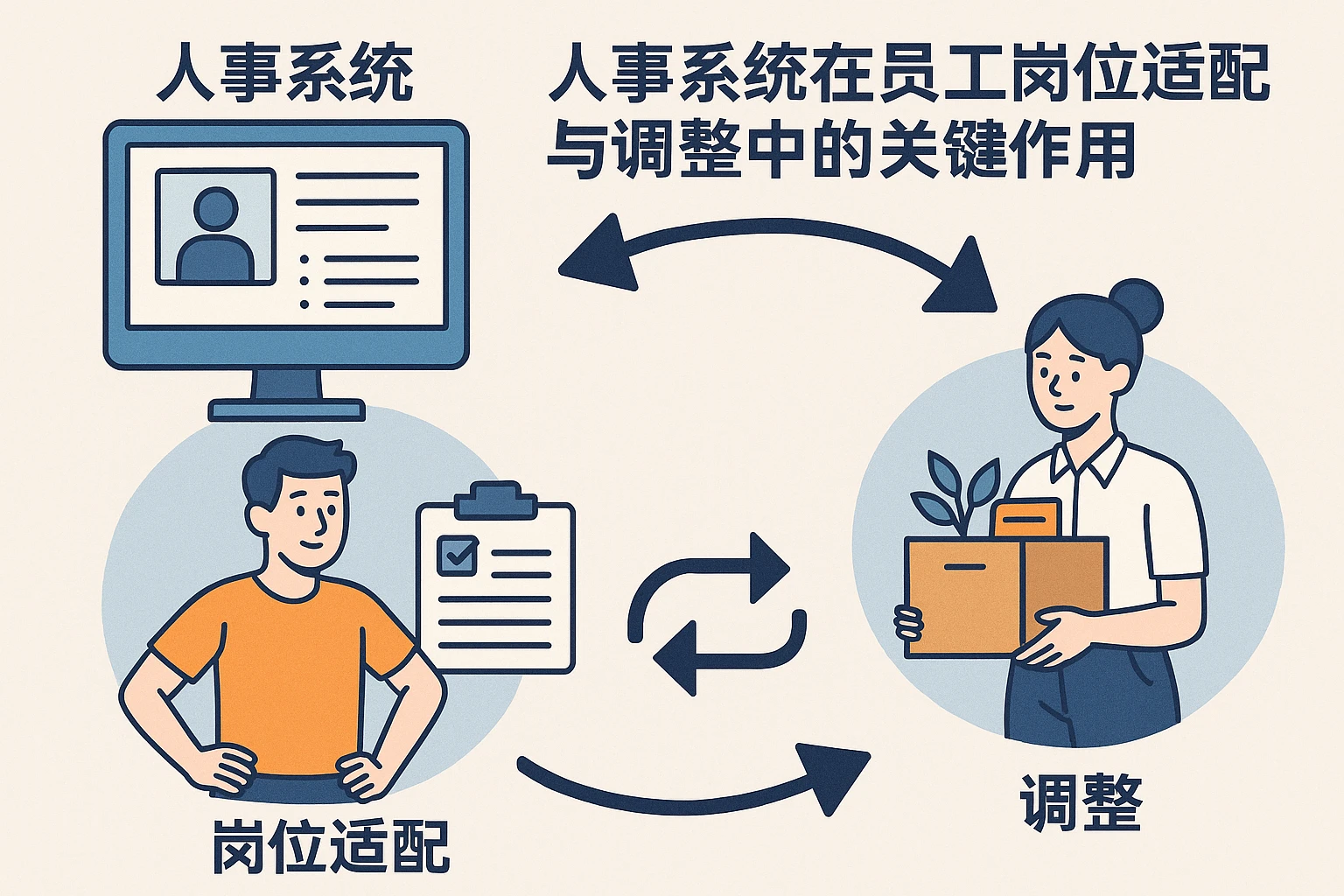 人事系统在员工岗位适配与调整中的关键作用