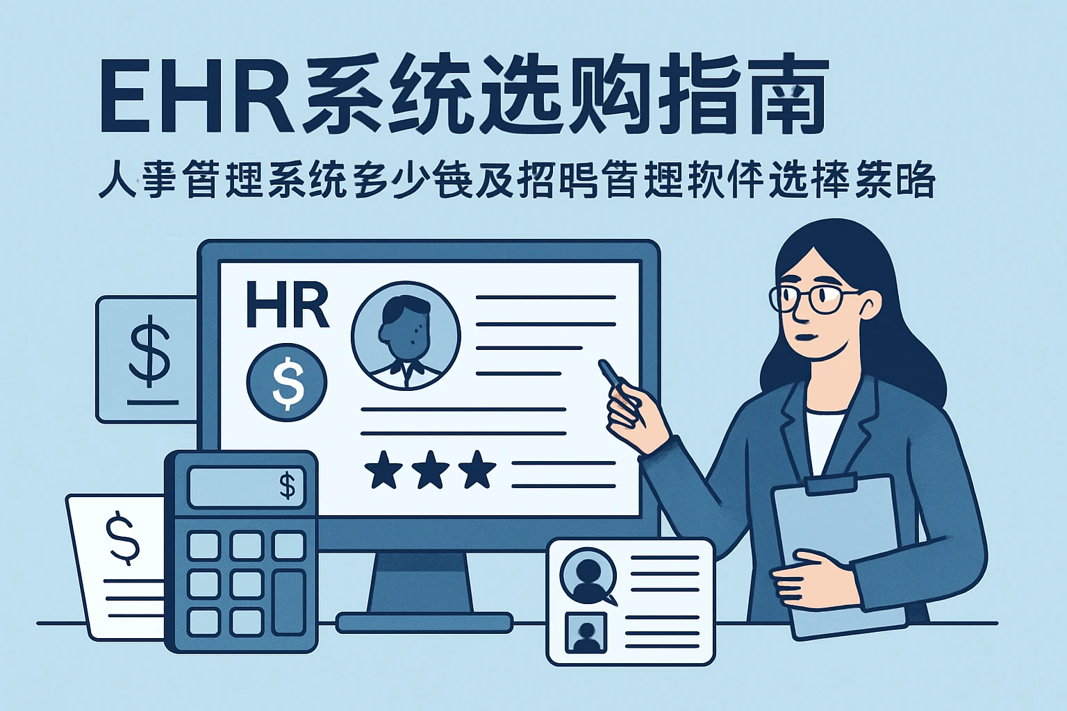 ehr系统选购指南：人事管理系统多少钱及招聘管理软件选择策略