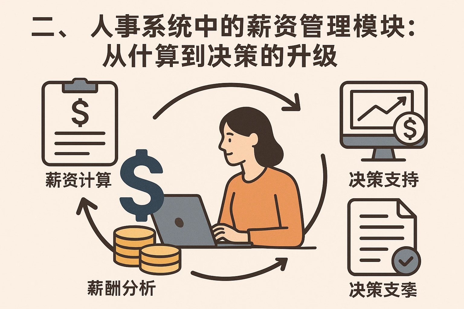 二、人事系统中的薪资管理模块:从计算到决策的升级