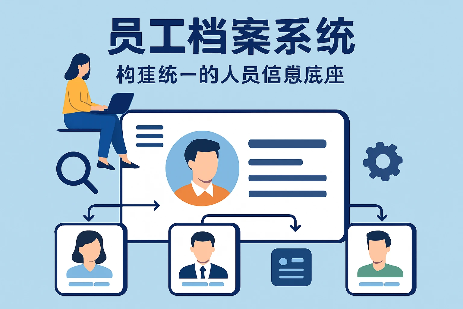1. 员工档案系统：构建统一的人员信息底座