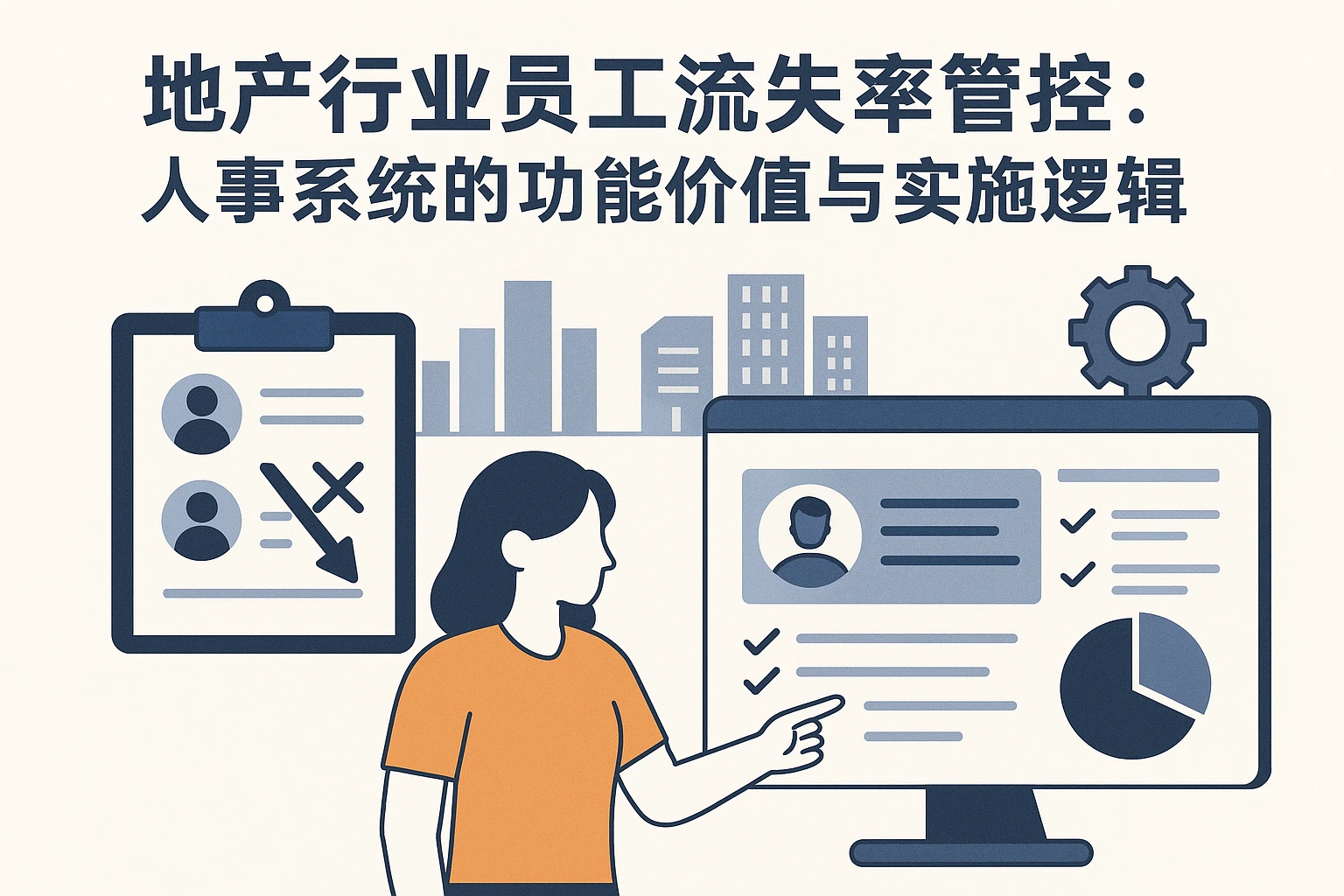 地产行业员工流失率管控：人事系统的功能价值与实施逻辑