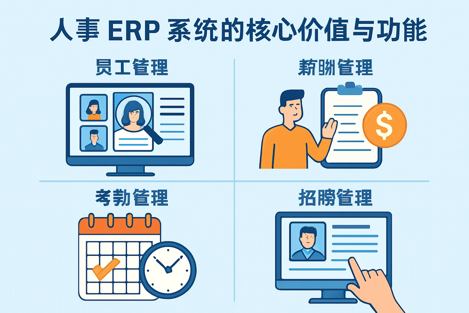 人事ERP系统的核心价值与功能