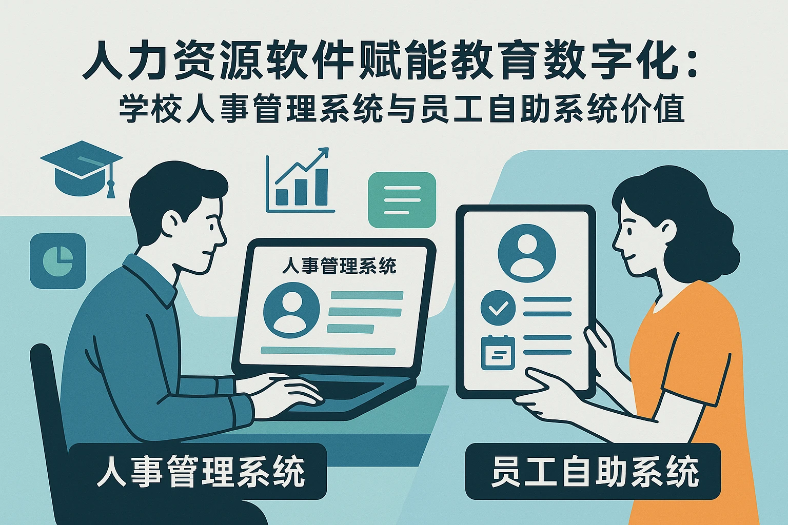 人力资源软件赋能教育数字化：学校人事管理系统与员工自助系统的价值重构
