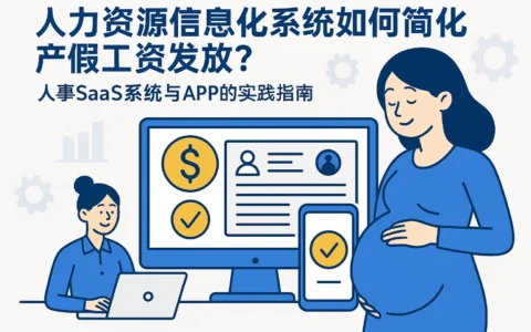 人力资源信息化系统如何简化产假工资发放？人事SaaS系统与APP的实践指南